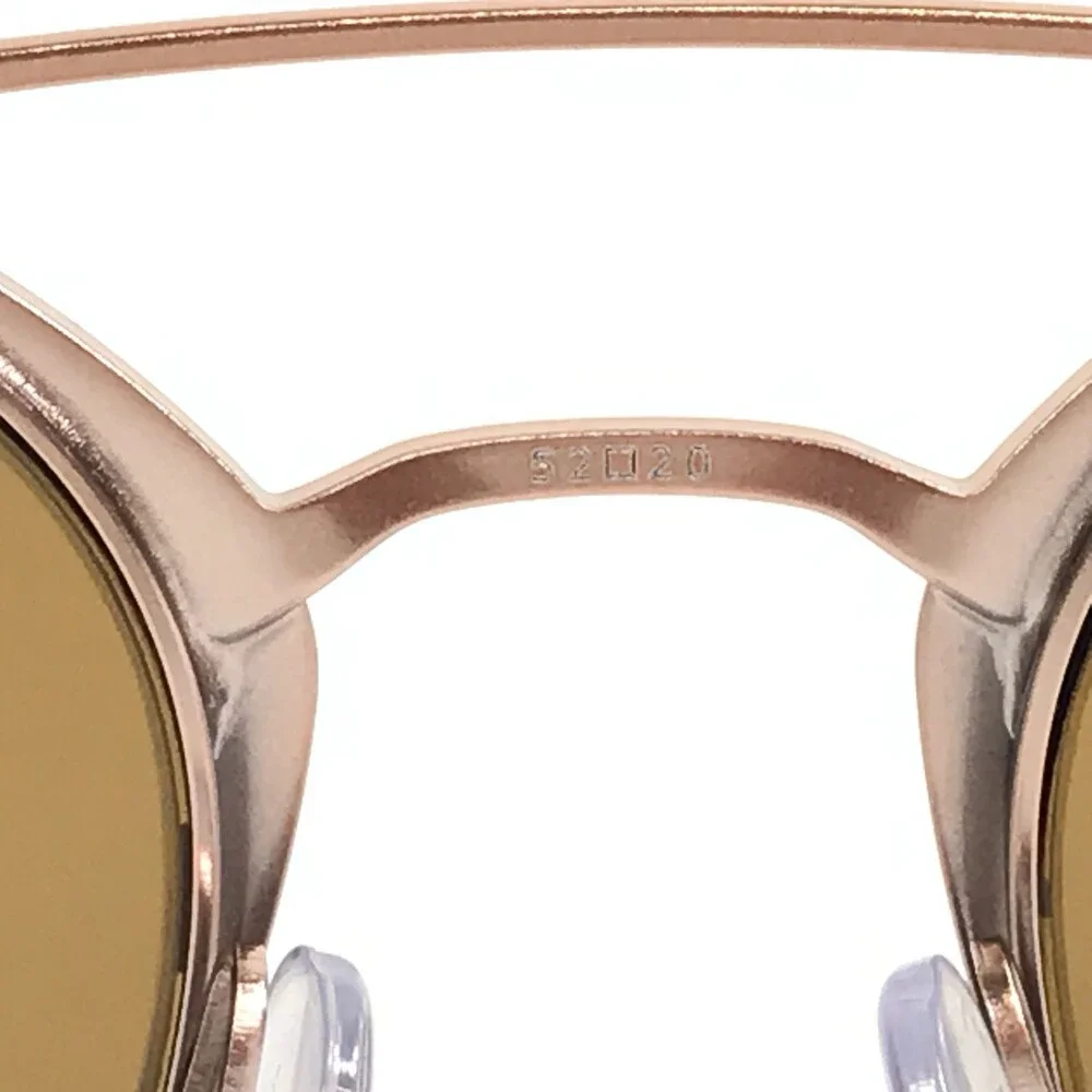 Ray-Ban Sunglasses RB3546 9074 Copper Havana Aviator Frames w/ Dark Brown Lenses - Picture 10 of 14